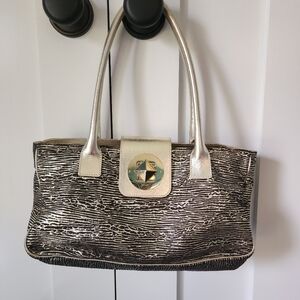 Kate Spade Rare EUC Metallic Shoulder Bag